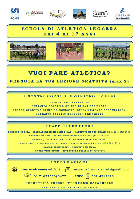 open day corso 2024 - 2025